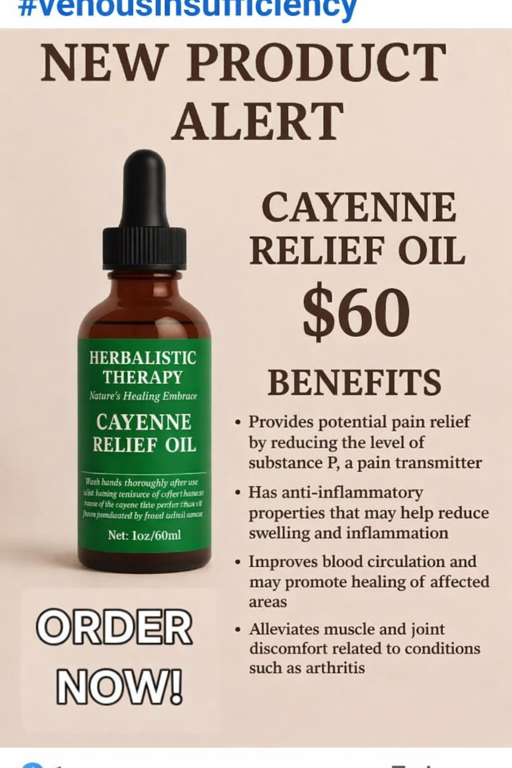 Cayenne Relief Oil