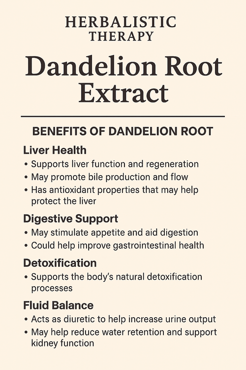 Dandelion Liquid Extract